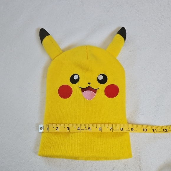 Pokemon Pikachu Yellow Kids Hat - Picture 8 of 9